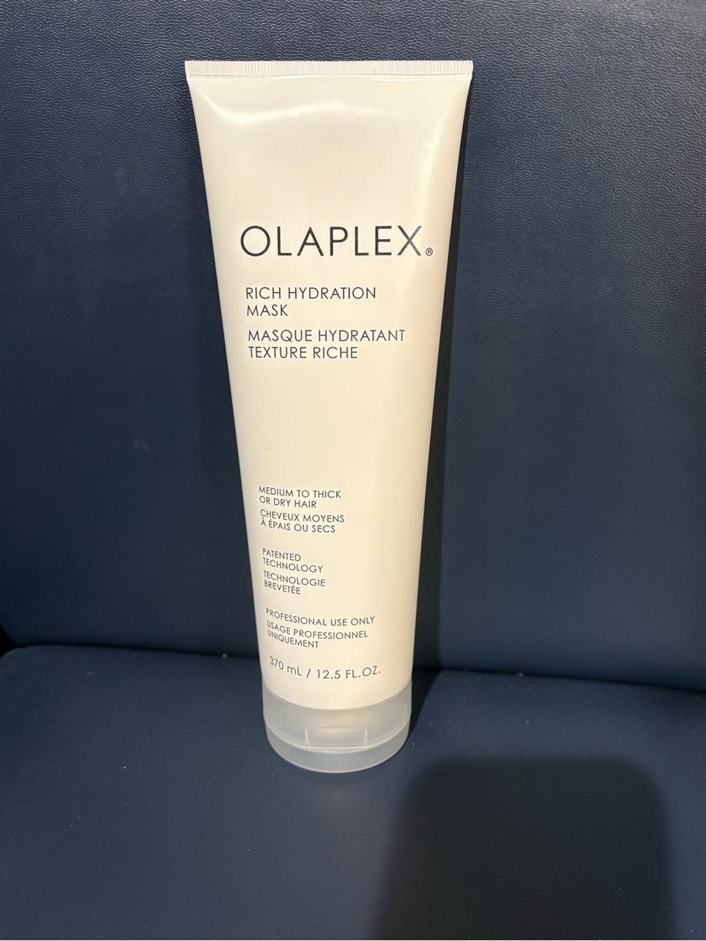OLAPLEX Rich Hydration Mask - Cream and Black Text